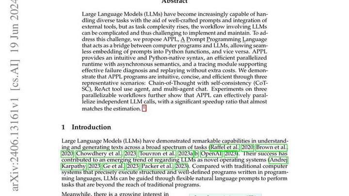 APPL: A Prompt Programming Language for Harmonious Integration of Programs and Large Language Model Prompts